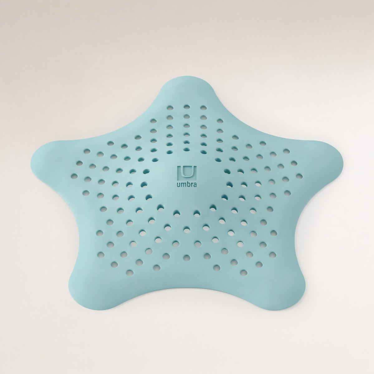 Drain Stop & Hair Catcher | color: Lagoon Blue