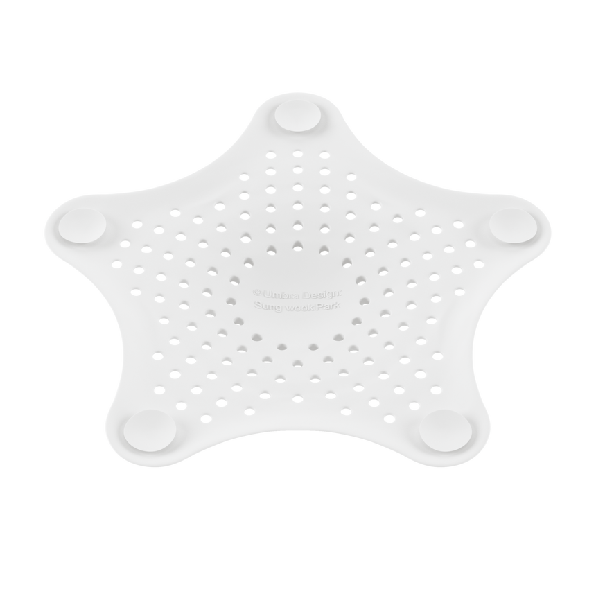 Drain Stop & Hair Catcher | color: White