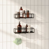 Shower Storage | color: Black | size: Set of Two | Hover