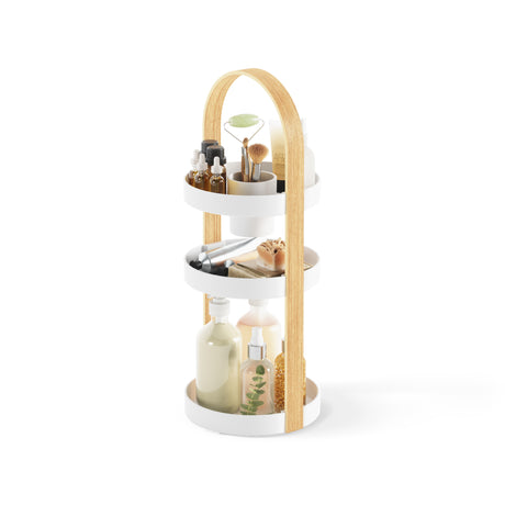 Cosmetic Organizers | color: White-Natural