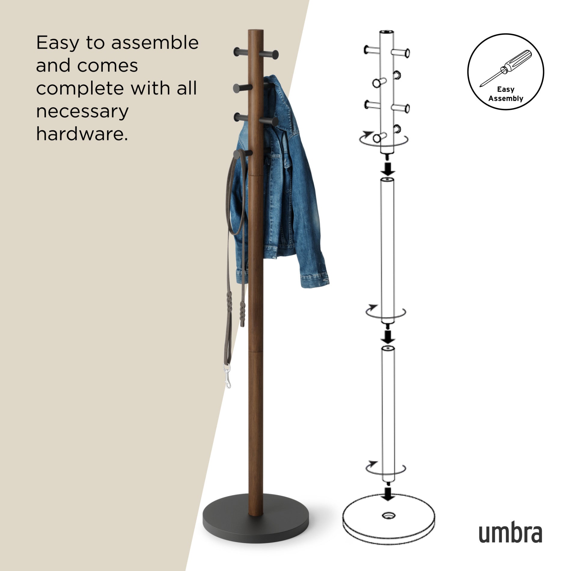 Pillar Coat Rack – Umbra Europe