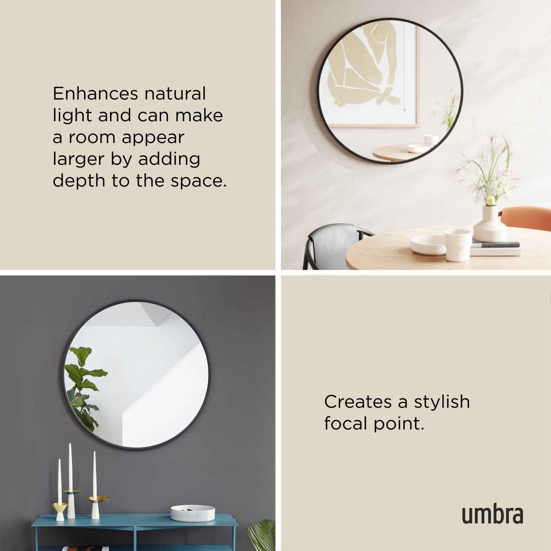 Hub Wall Mirror – Umbra Europe