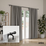 | color: Matte-Black | size: 36-66" (91-168 cm) | diameter: 1" (2.5 cm)