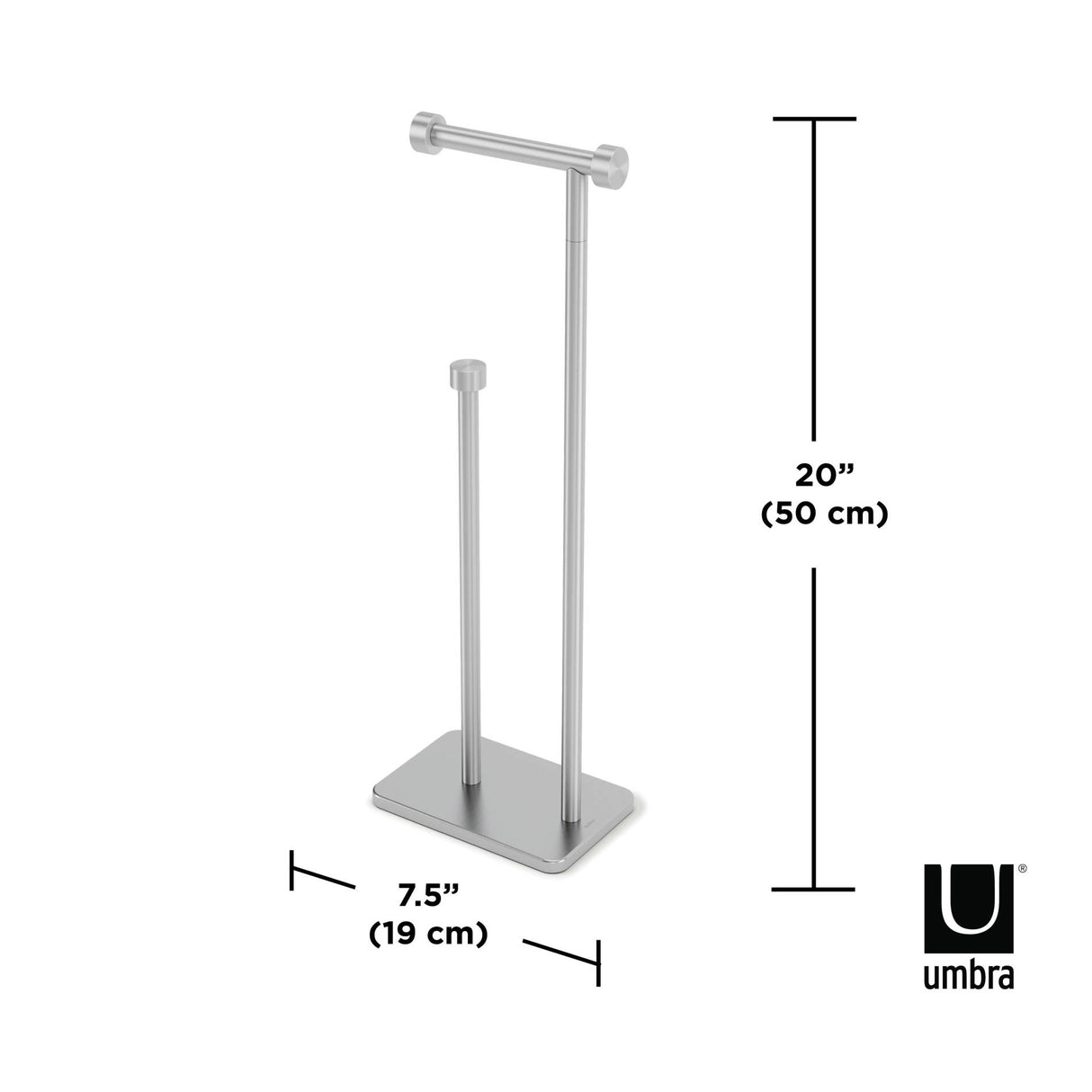 Toilet Paper Stands | color: Nickel