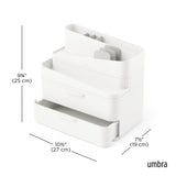 Cosmetic Organizers | color: White-Grey