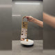 Paper Towel Holders | color: Black/Walnut