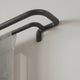 Double Curtain Rods | color: Matte-Nickel | size: 66-144" (168-365 cm) | diameter: 3/4" (1.9 cm)