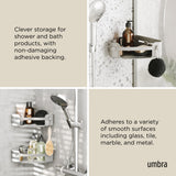 Shower Storage | color: Grey