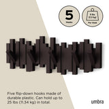 Wall Hooks | color: Espresso