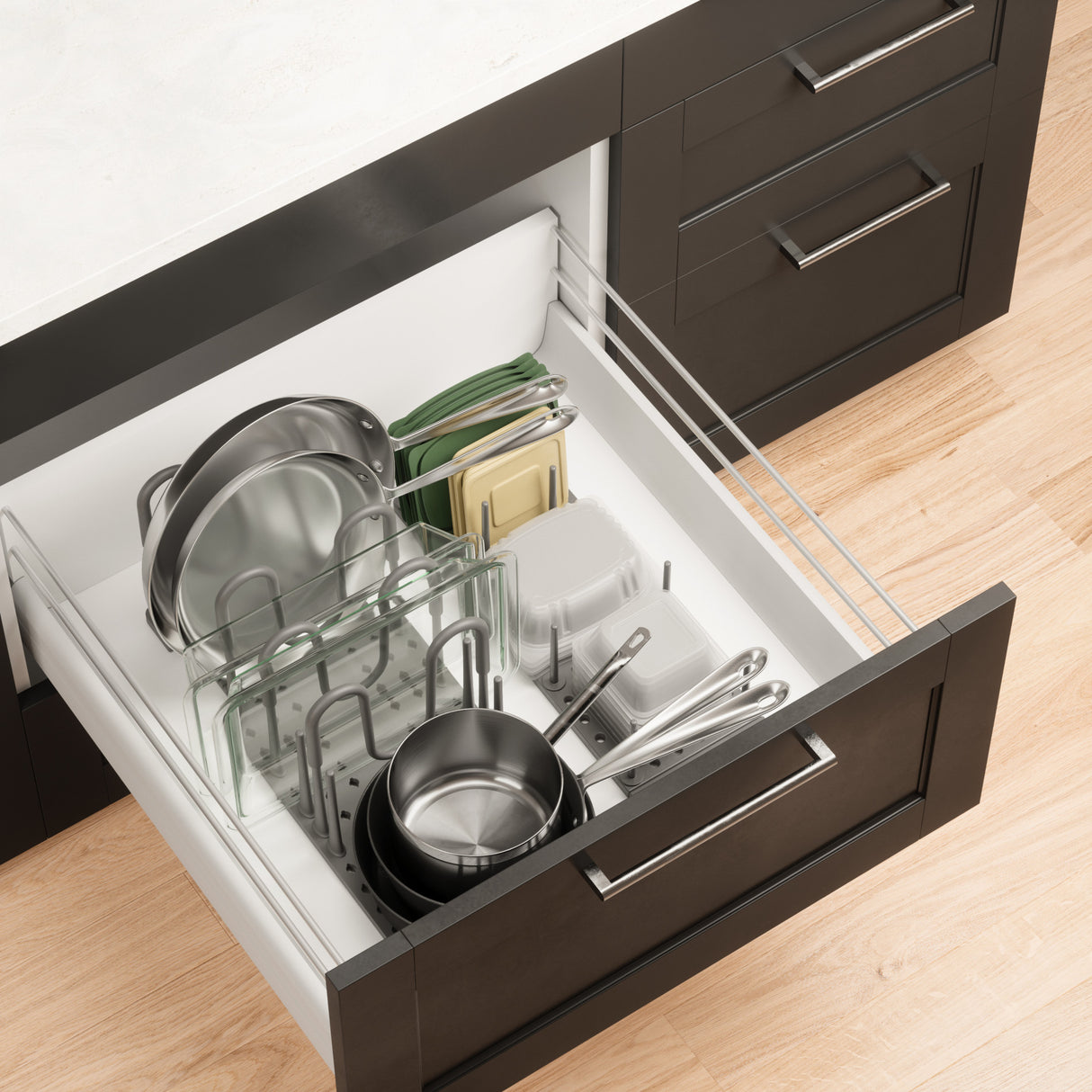 Kitchen Organization | color: Charcoal