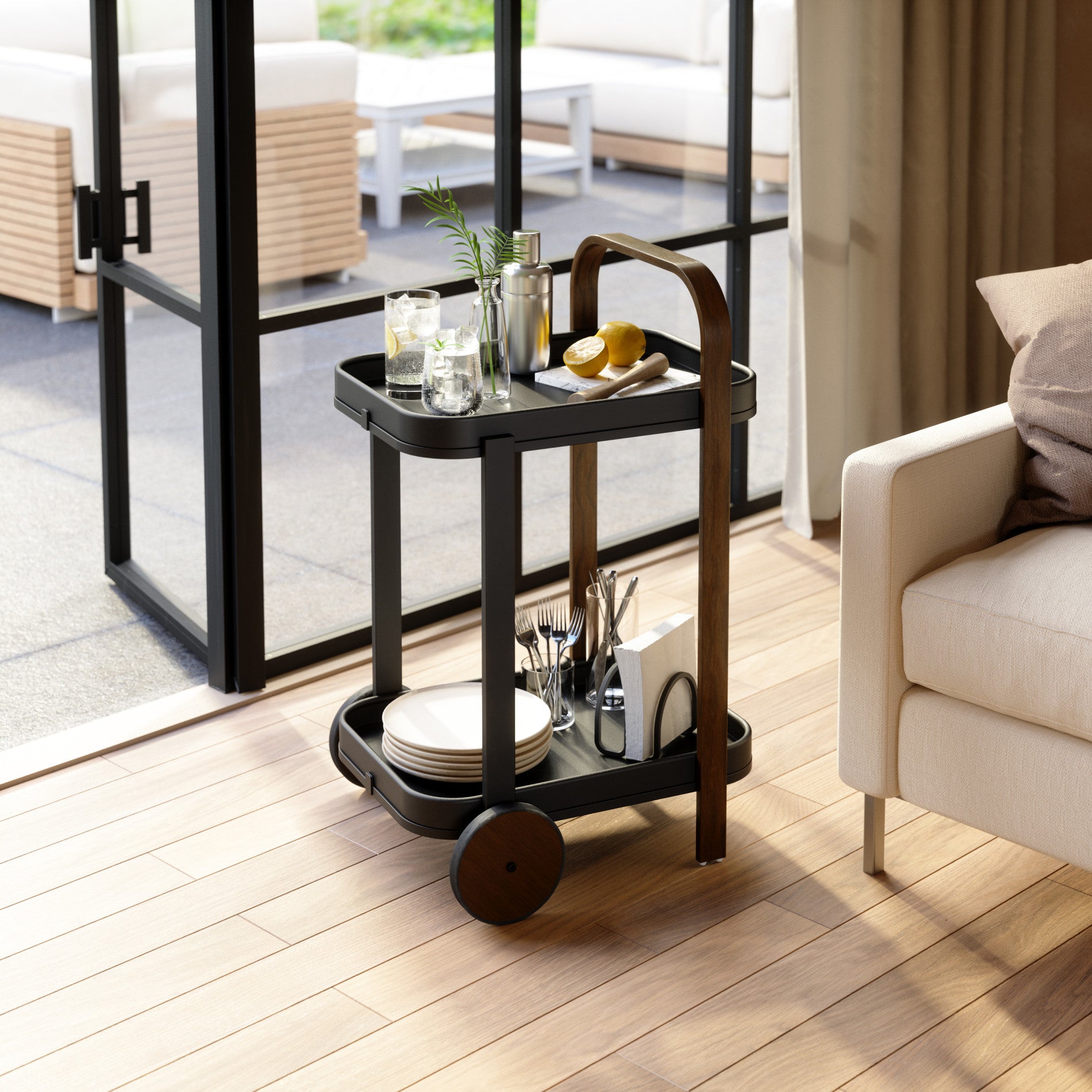 Bellwood Bar & Storage Cart – Umbra Europe
