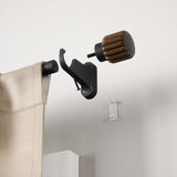 | color: Black-Walnut | size: 42-120" (107-305 cm) | diameter: 1" (2.5 cm)