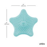 Drain Stop & Hair Catcher | color: Lagoon Blue
