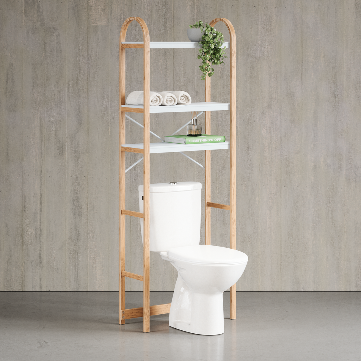 Shelves & Magazine Racks | color: White-Natural