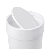 Bathroom Trash Cans | color: White