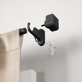 | color: Matte-Black | size: 42-120" (107-305 cm) | diameter: 1" (2.5 cm)