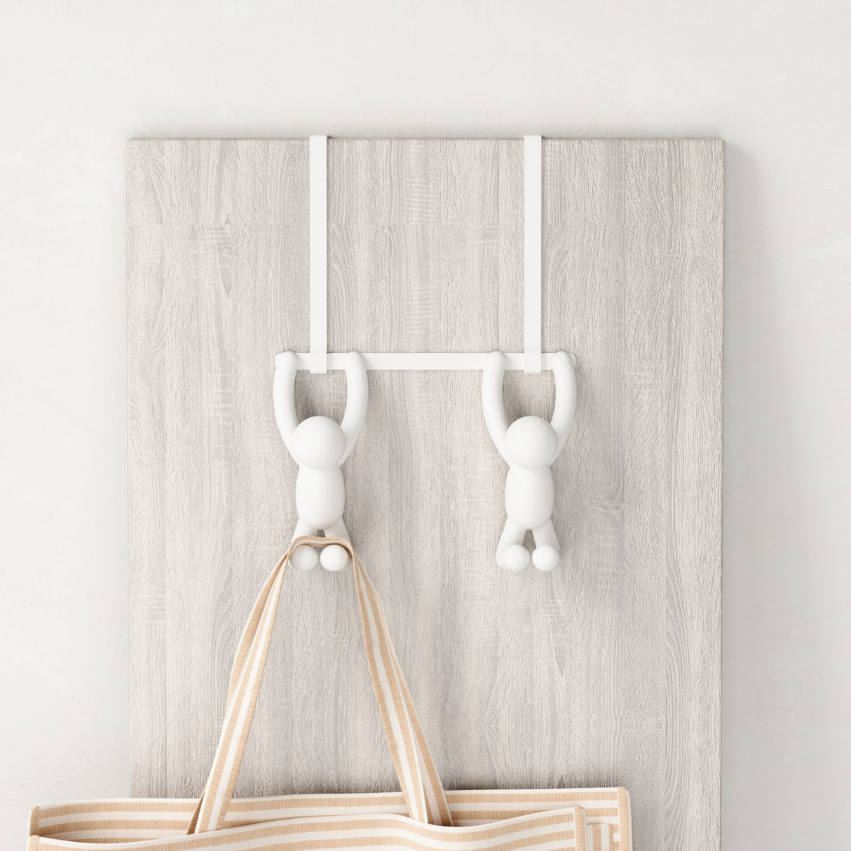 Over The Door Hooks | color: White