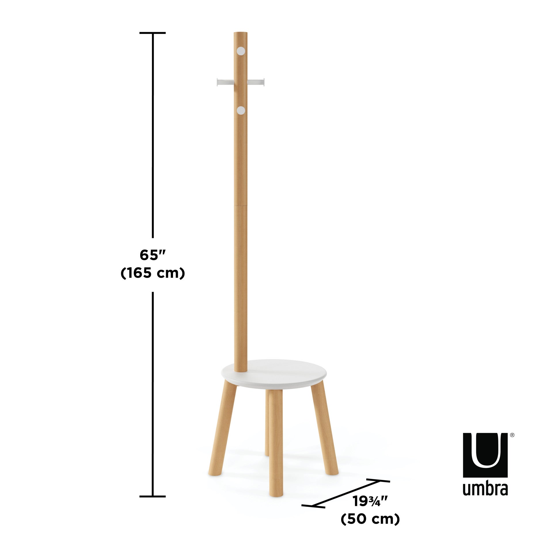 Pillar Stool and Coat Rack – Umbra Europe