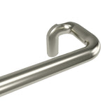 Single Curtain Rods | color: Matte-Nickel | size: 30-84" (76-213 cm) | diameter: 3/4" (1.9 cm)