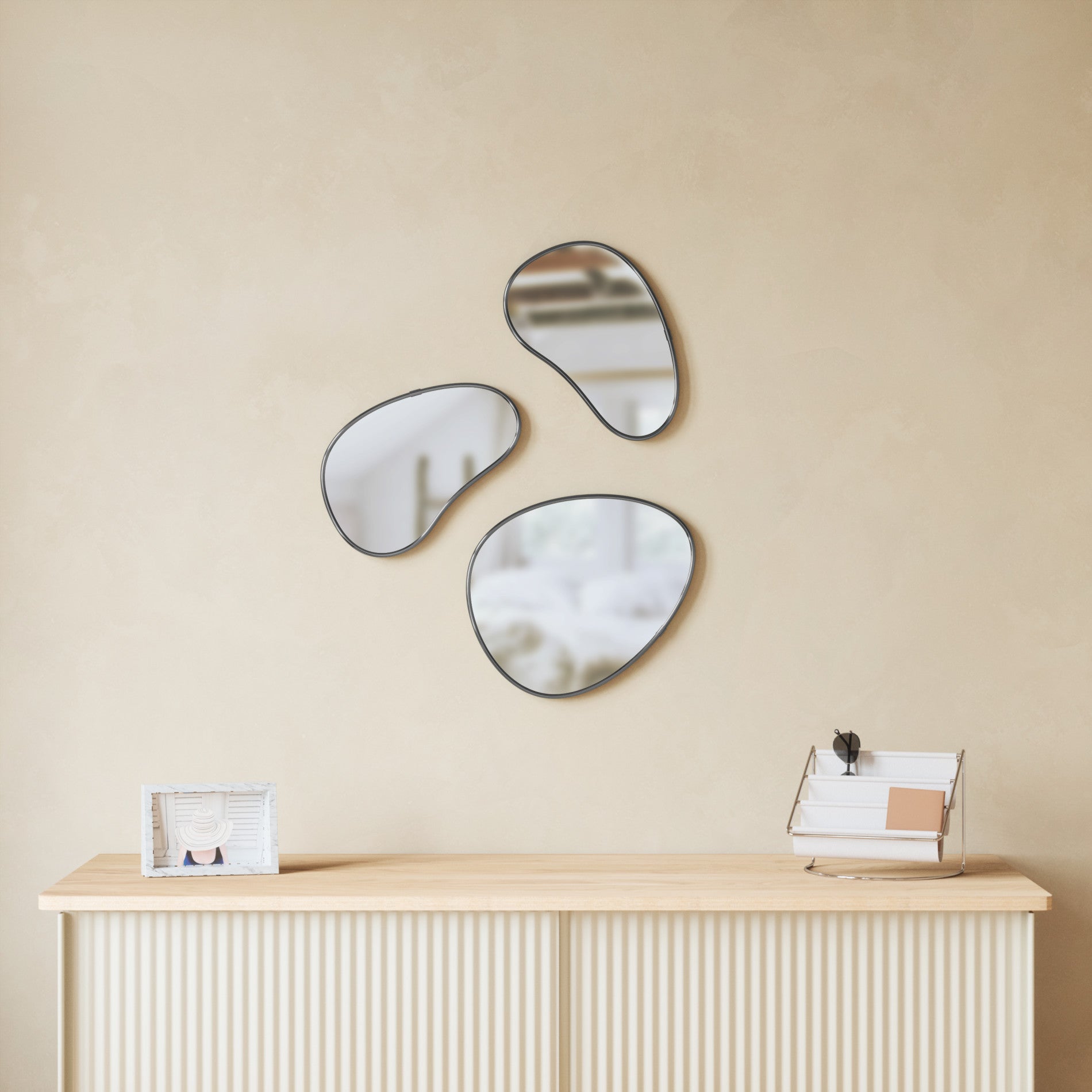 BoConcept Pebble Mirror 2個セット 鏡 ミラー Hubba Pebble Wall