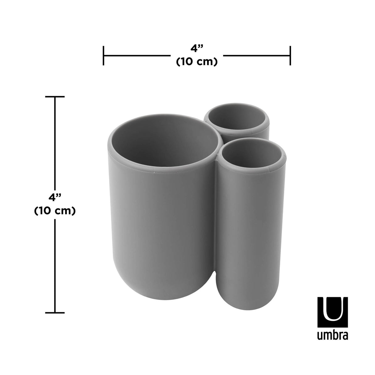 Tumblers & Toothbrush Holders | color: Grey