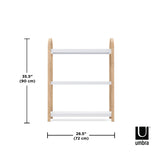 Shelves & Magazine Racks | color: White-Natural