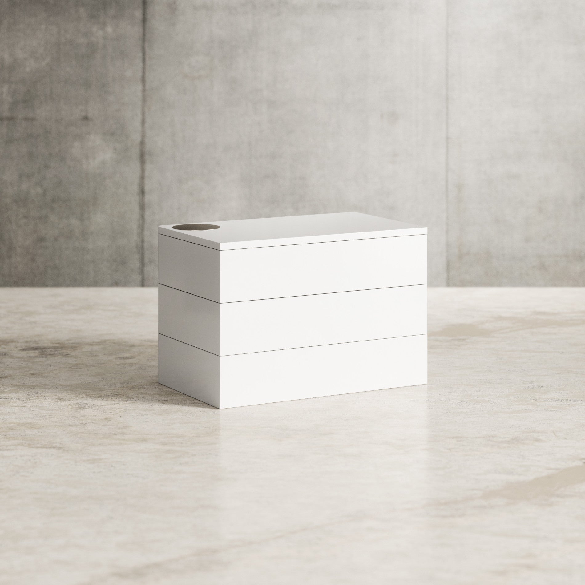【展示美品】 Porro ポロ Balancing Boxes ホワイト Porro Spa | Products | Collections | Balancing Boxes