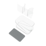 Bathroom Accessories | color: Clear-Charcoal