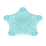 Drain Stop & Hair Catcher | color: Lagoon Blue