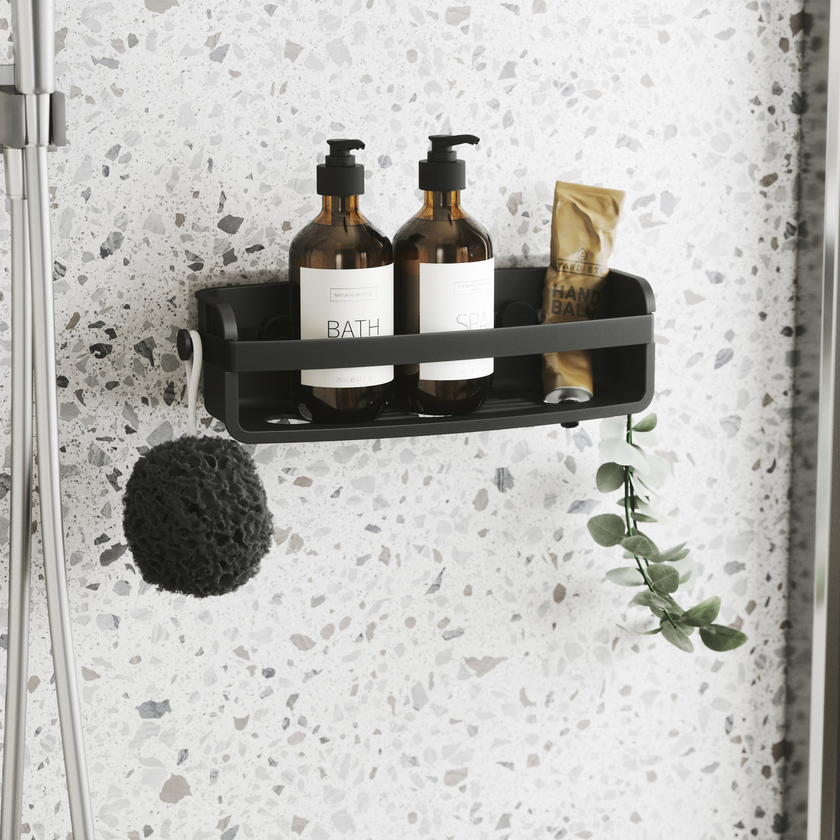 Panier de douche avec raclette Edition 11Keuco Valente Design