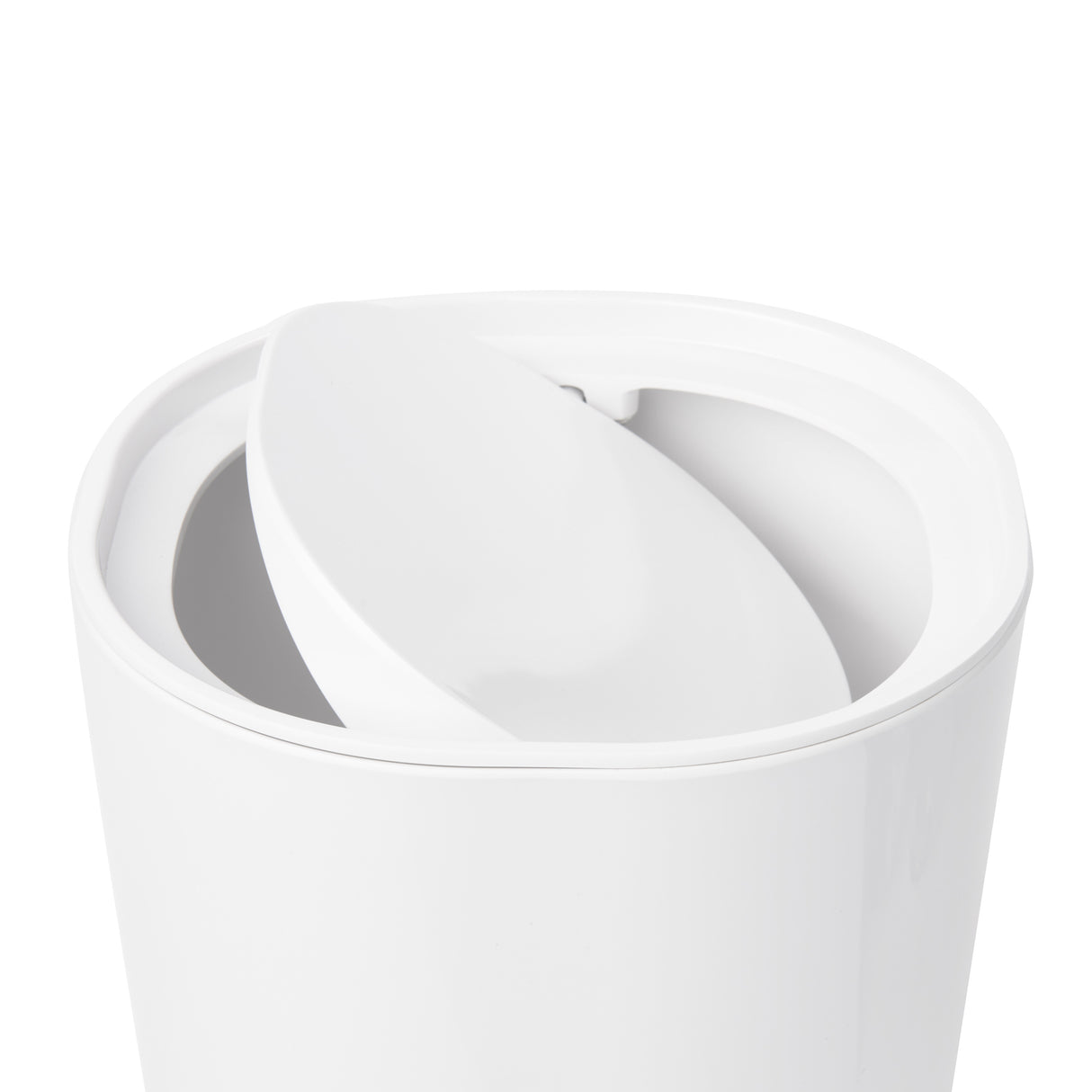 Bathroom Trash Cans | color: White