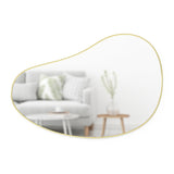 Wall Mirrors | color: Brass