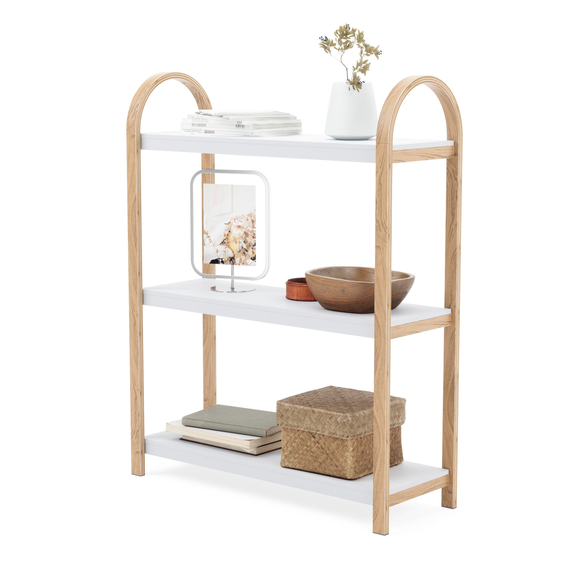 Dolly natural tall deals bookcase