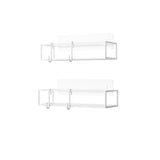 Shower Storage | color: White | size: Set of Two
