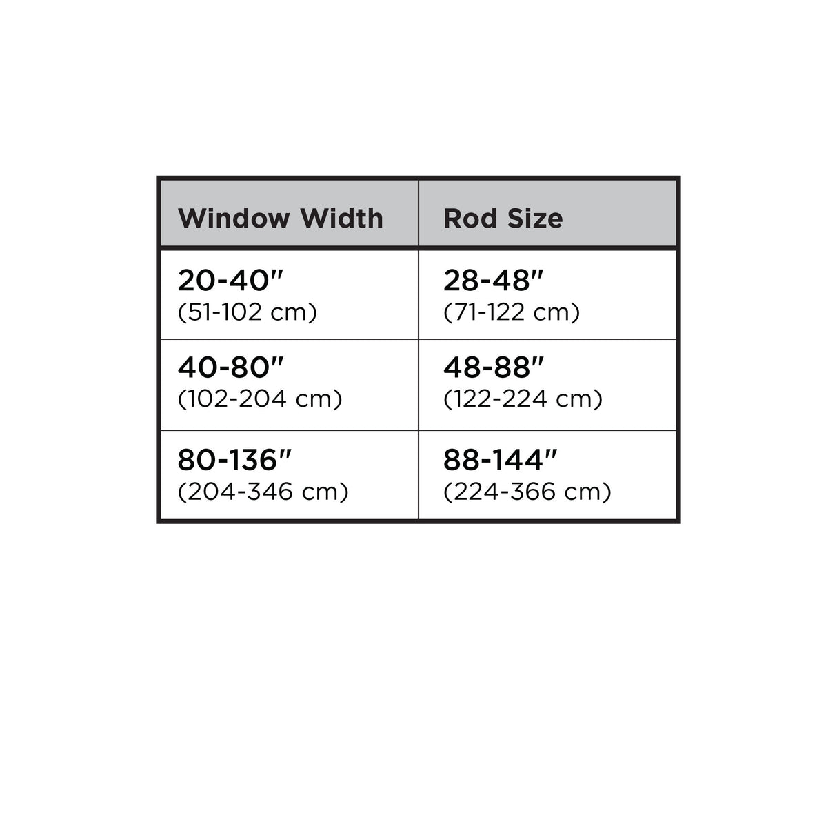 Double Curtain Rods | color: Matte-Nickel | size: 48-88" (122-224 cm) | diameter: 3/4" (1.9 cm)