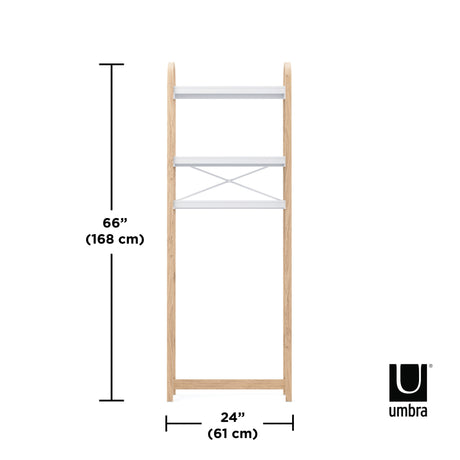 Shelves & Magazine Racks | color: White-Natural